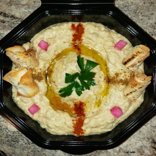 Hummus plate