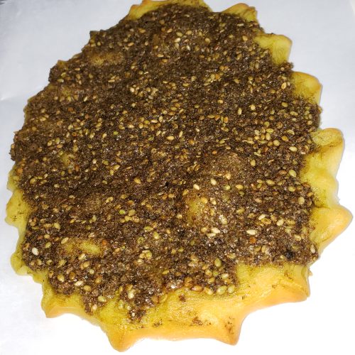 Za'atar manakish flatbread